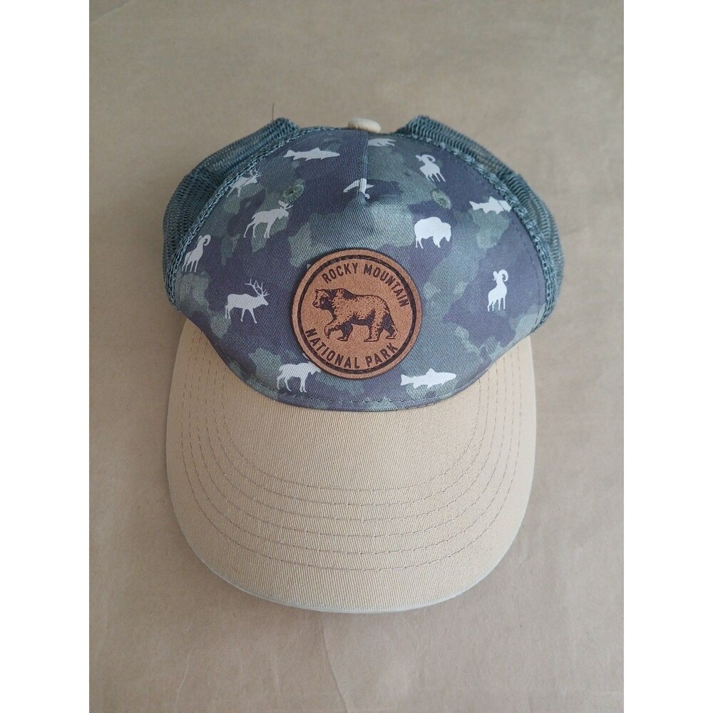 Rocky Mountain National Park Hat Canvas Baseball Cap One Size Fits All Gorpcore